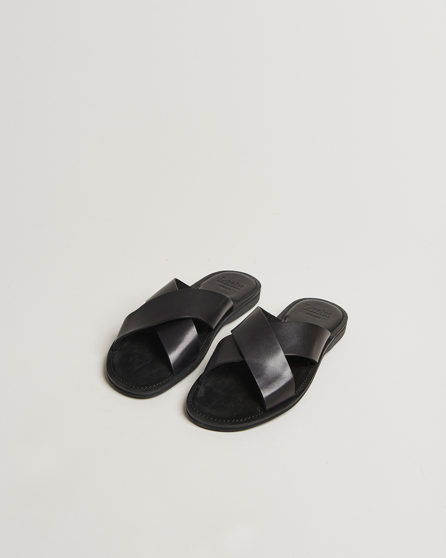 Herre | Sandaler & Hjemmesko | Loake 1880 | Gozo Leather Sandal Black
