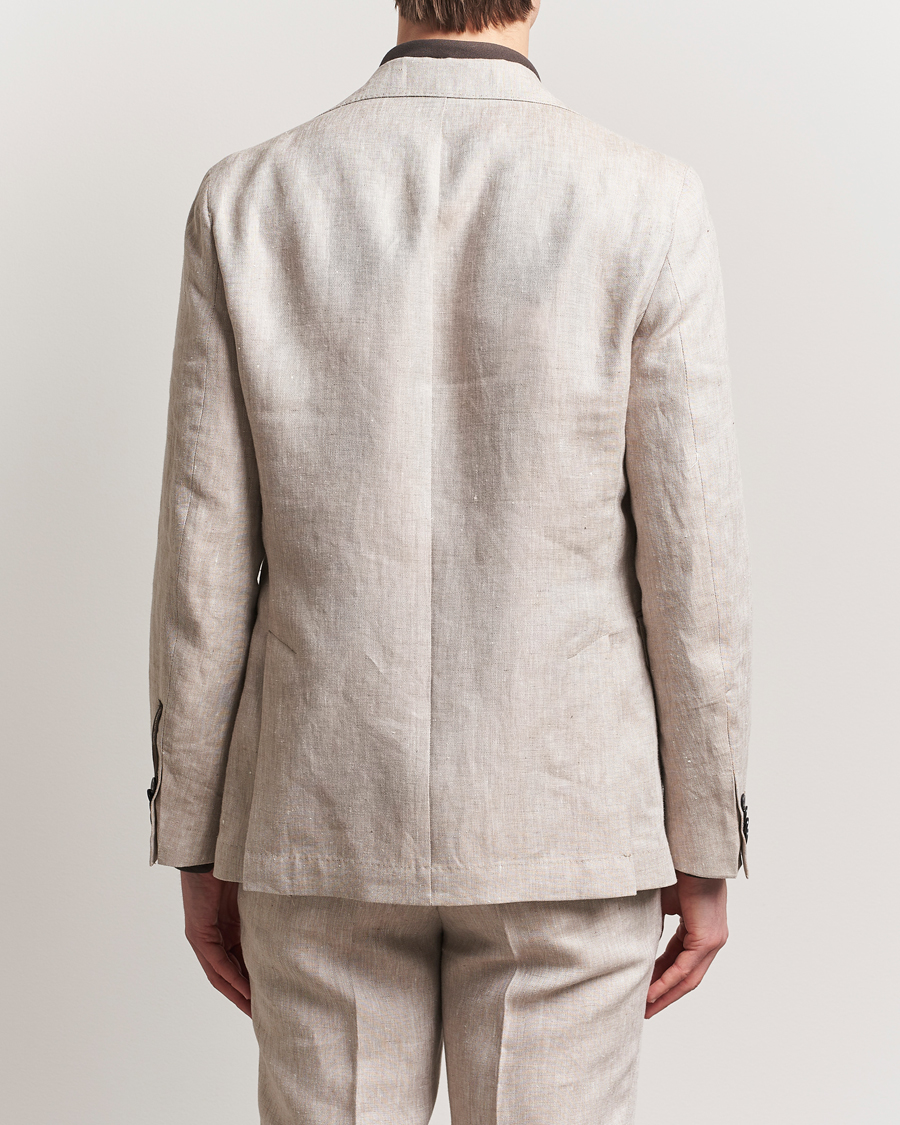 Herre | Blazere & jakker | Oscar Jacobson | Ferry Soft Linen Blazer Beige