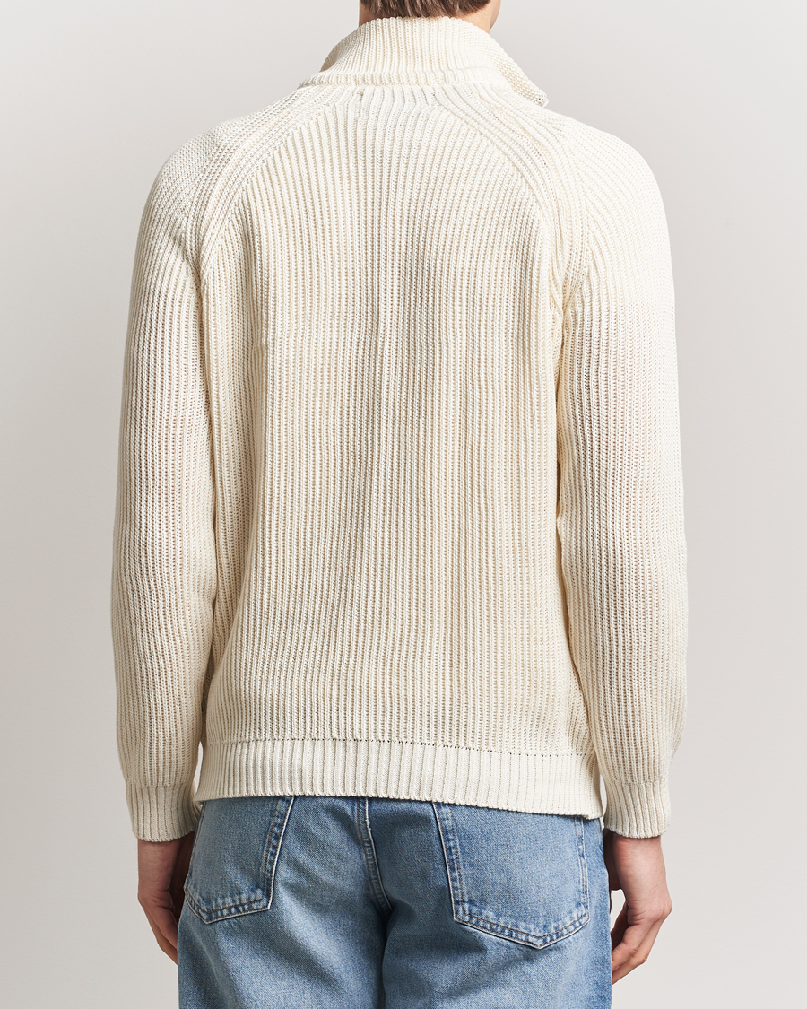 Herre | Trøjer | Peregrine | Felix Quarter Zip Jumper White