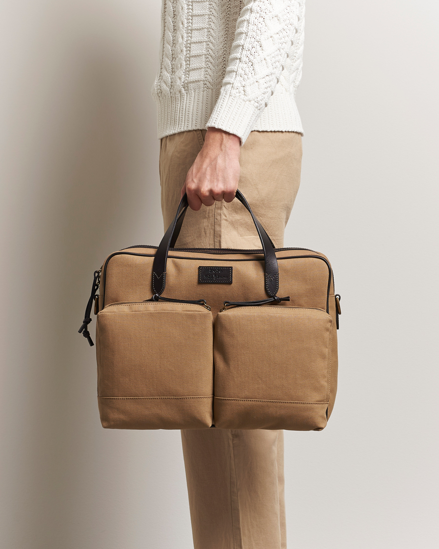 Herre | Tasker | Polo Ralph Lauren | Polo Ralph LaurenCommuter Canvas Messenger BagKhaki/Brown