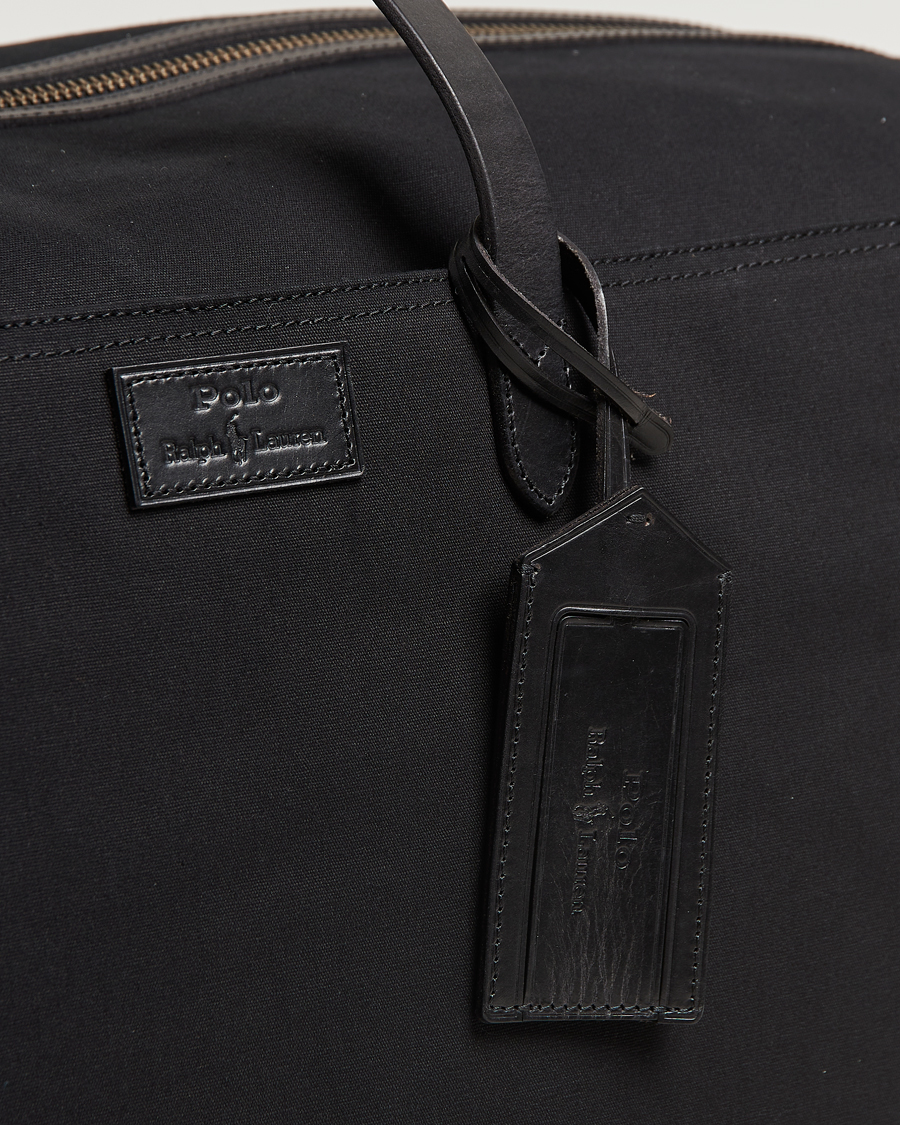 Herre | Polo Ralph Lauren Medium Canvas Duffle Bag Black | Polo Ralph Lauren | Medium Canvas Duffle Bag Black