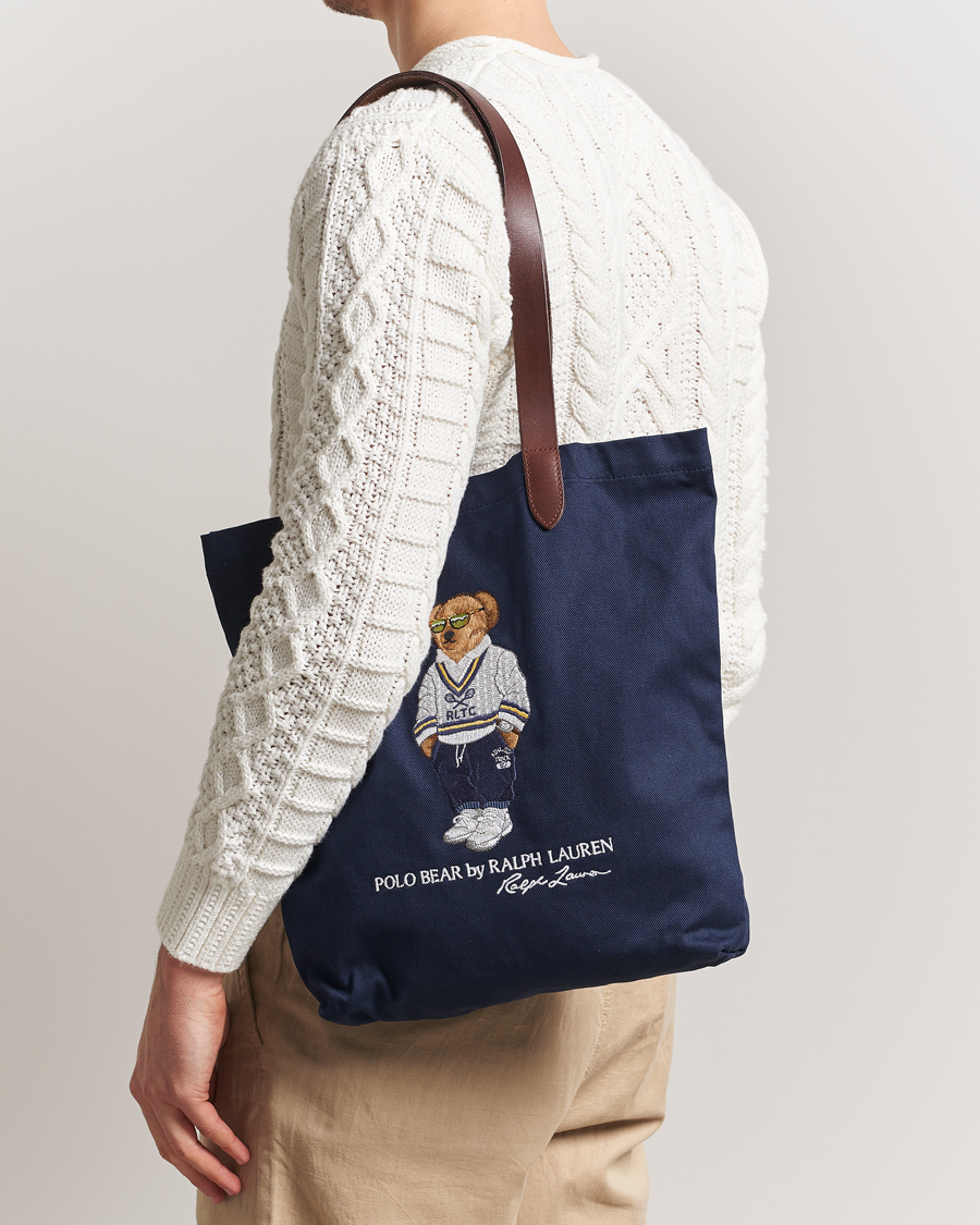 Herre | Polo Ralph Lauren Tote Bag Bear Newport Navy | Polo Ralph Lauren | Tote Bag Bear Newport Navy
