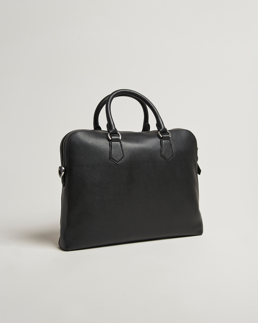 Herre | Tasker | Polo Ralph Lauren | Polo Ralph LaurenPebble Leather BriefcaseBlack