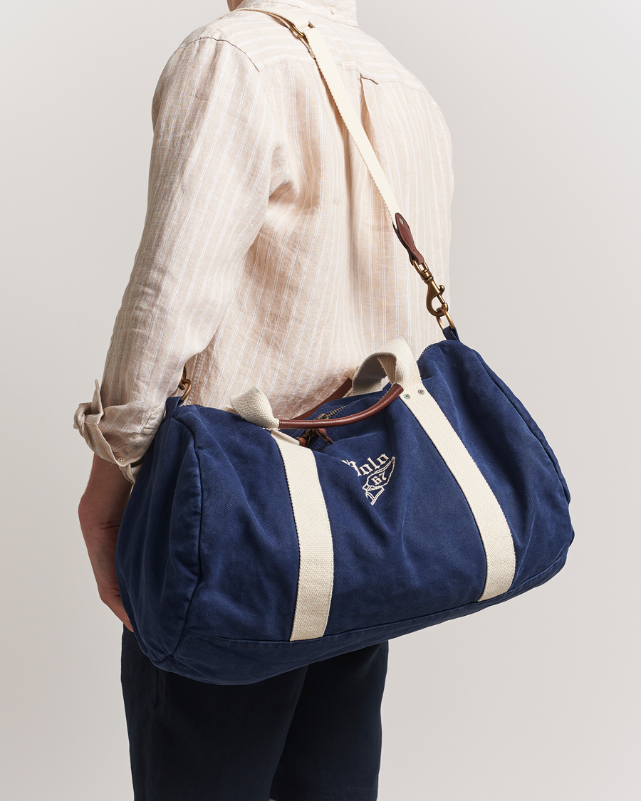 Herre | Polo Ralph Lauren Canvas Duffle Bag Spring Navy | Polo Ralph Lauren | Canvas Duffle Bag Spring Navy