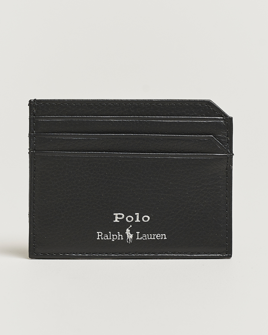 Herre | Punge | Polo Ralph Lauren | Polo Ralph LaurenPebble Leather Card CaseBlack