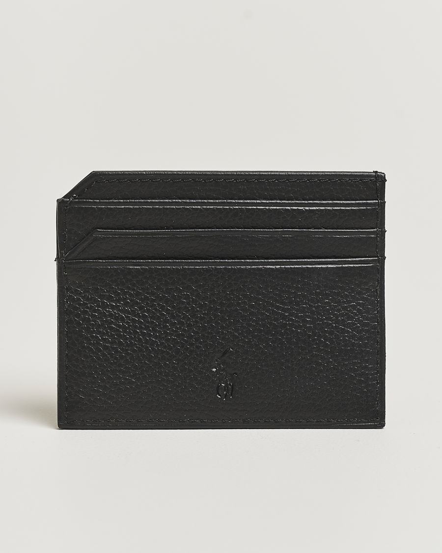 Herre | Punge | Polo Ralph Lauren | Polo Ralph LaurenPebble Leather Card CaseBlack
