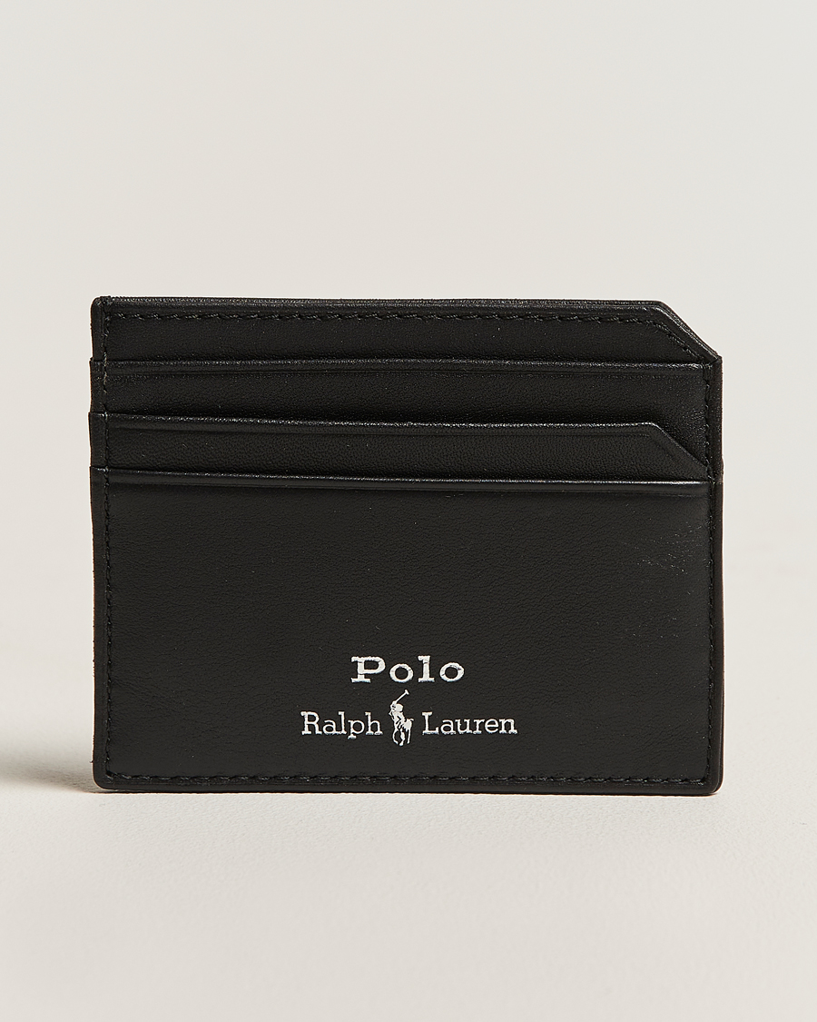 Herre | Punge | Polo Ralph Lauren | Polo Ralph LaurenCard Holder Smooth LeatherBlack