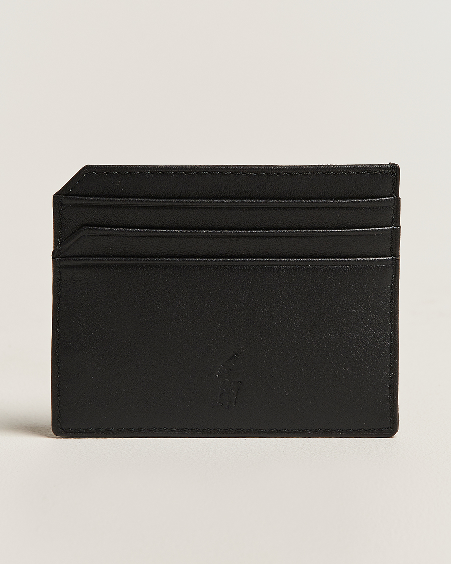 Herre | Punge | Polo Ralph Lauren | Polo Ralph LaurenCard Holder Smooth LeatherBlack