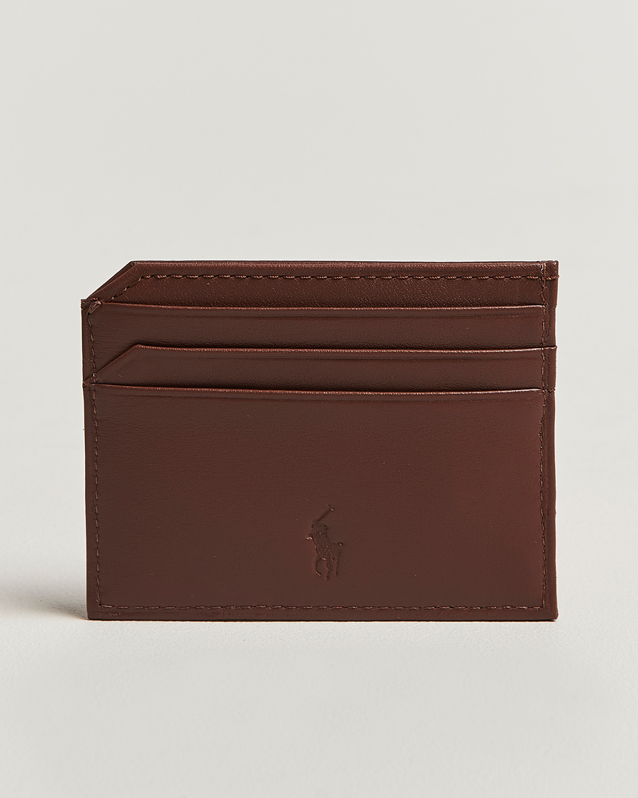 Herre | Punge | Polo Ralph Lauren | Polo Ralph LaurenSmooth Leather Card CaseSaddle