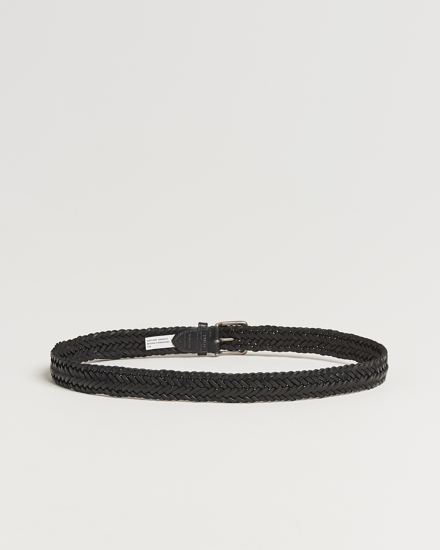 Herre | Bælter | Polo Ralph Lauren | Braided Leather Belt Black