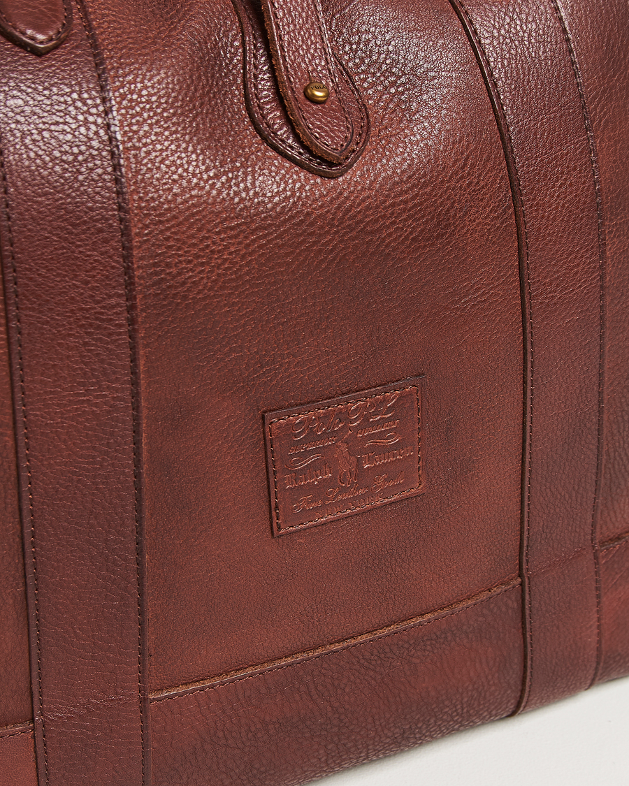 Herre | Tasker | Polo Ralph Lauren | Leather Tote Bag British Tan