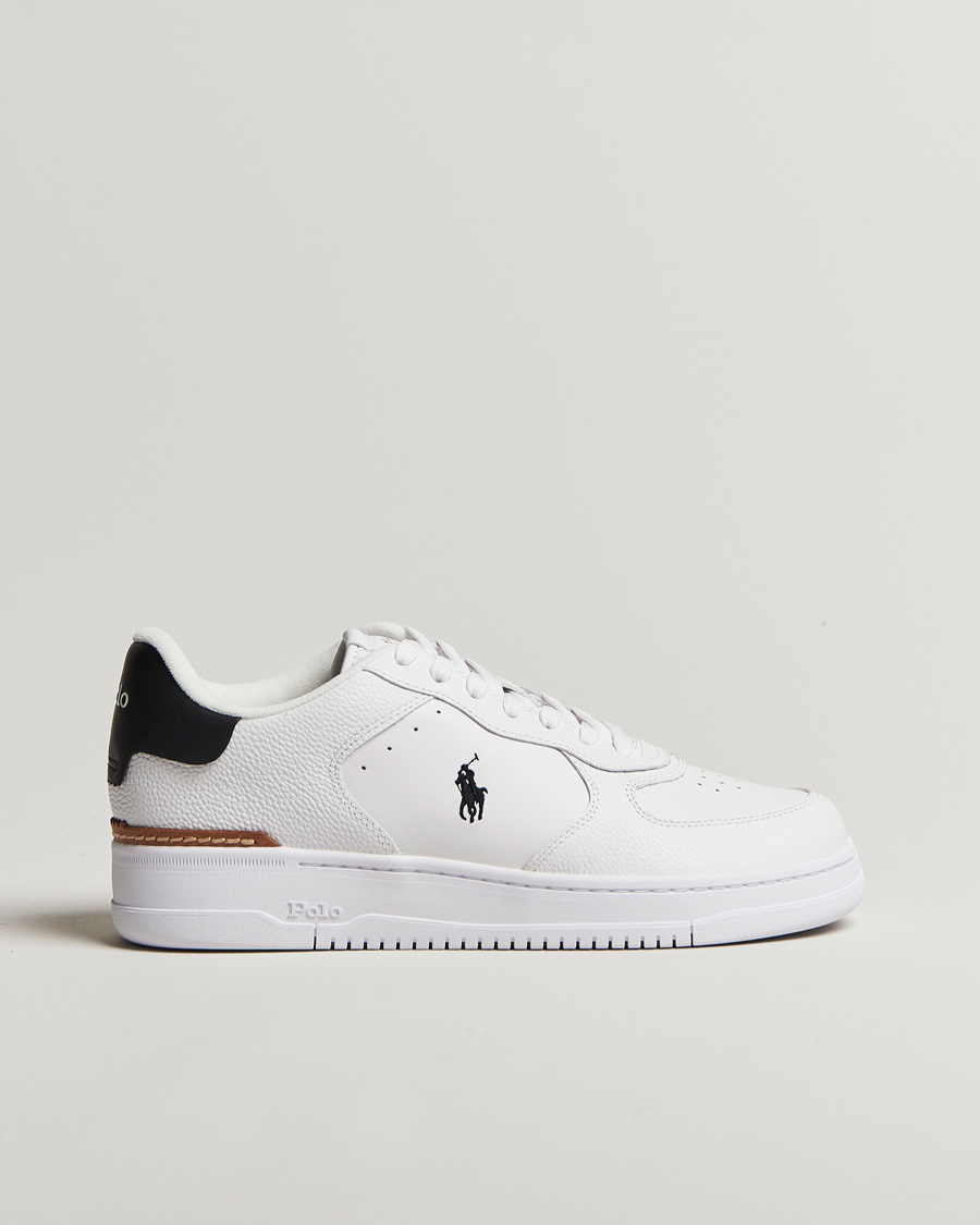 Herre | Sneakers | Polo Ralph Lauren | Masters Court Sneakers White/Black