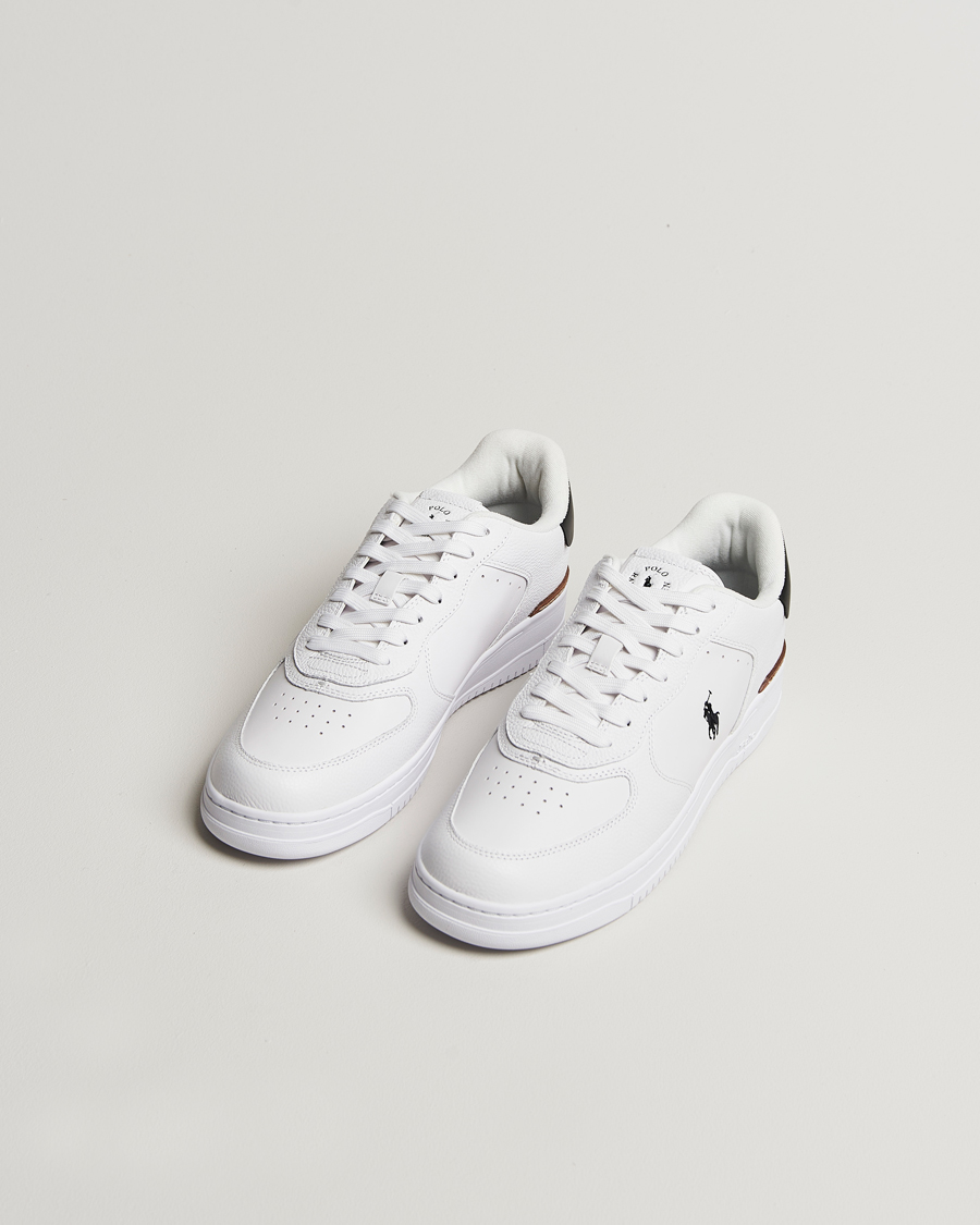 Herre | Sneakers | Polo Ralph Lauren | Masters Court Sneakers White/Black