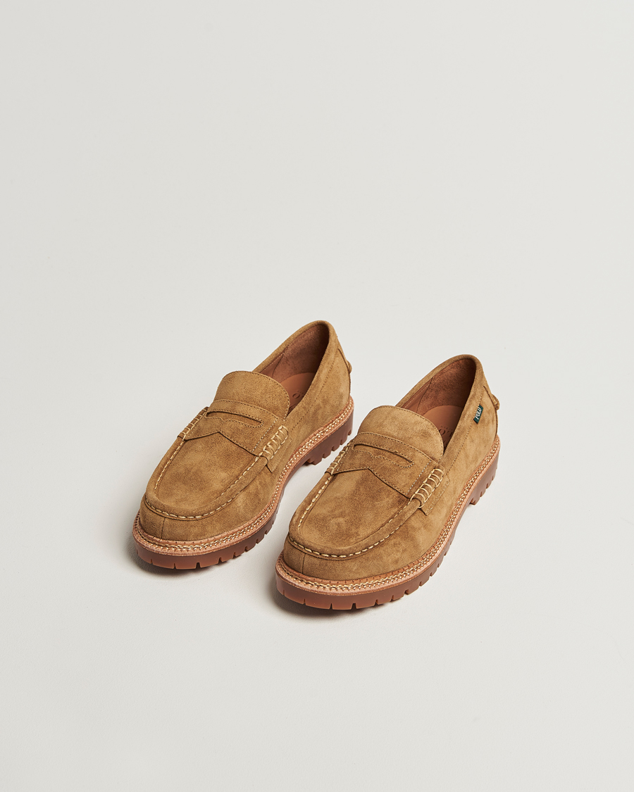 Herre | Loafers | Polo Ralph Lauren | Jett Suede Penny Loafer Desert Tan