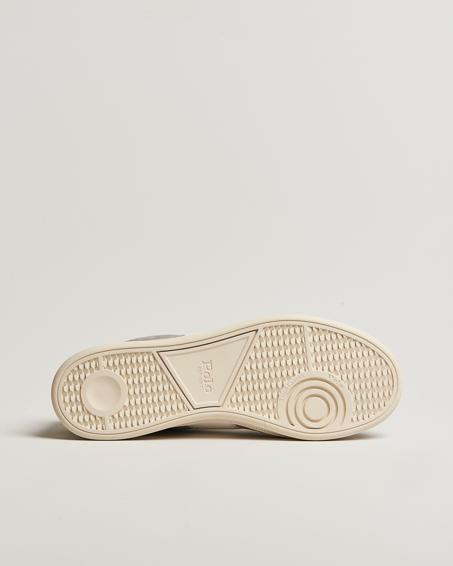Herre | Polo Ralph Lauren Aera Suede Sneaker Grey/White | Polo Ralph Lauren | Aera Suede Sneaker Grey/White