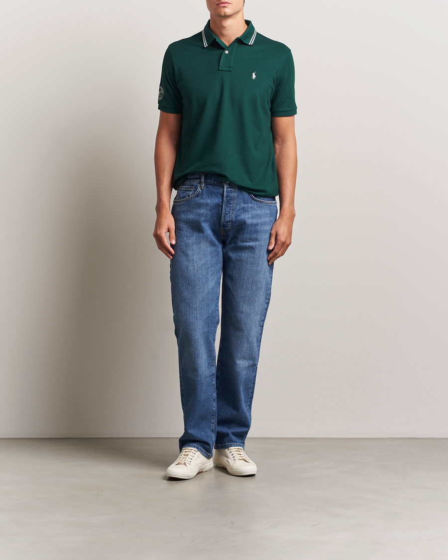 Herre | Polotrøjer | Polo Ralph Lauren | Wimbledon Performance Polo Moss Agate