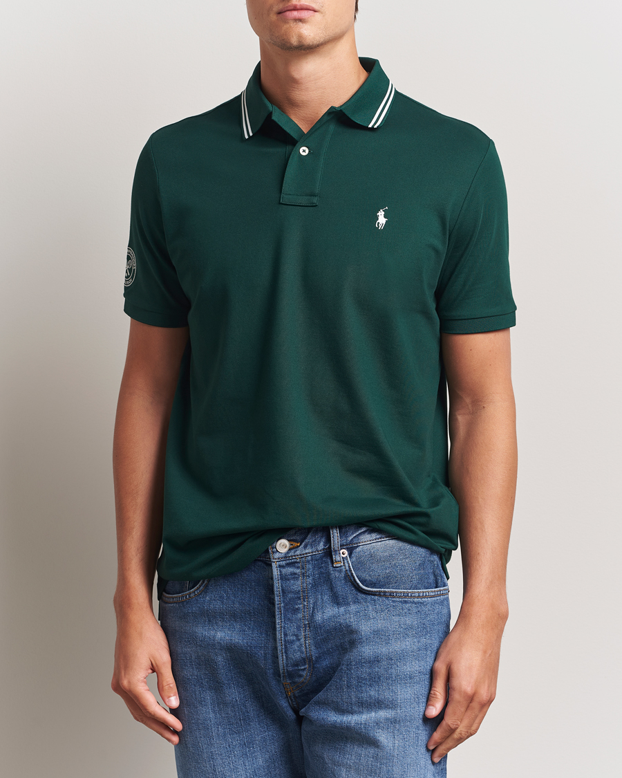 Herre | Polotrøjer | Polo Ralph Lauren | Wimbledon Performance Polo Moss Agate