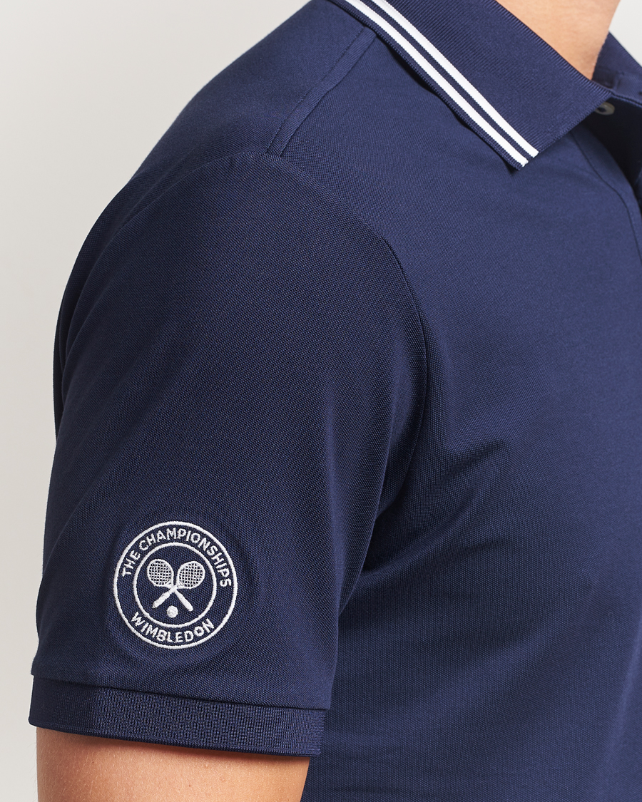 Herre | Polotrøjer | Polo Ralph Lauren | Wimbledon Performance Polo Refined Navy