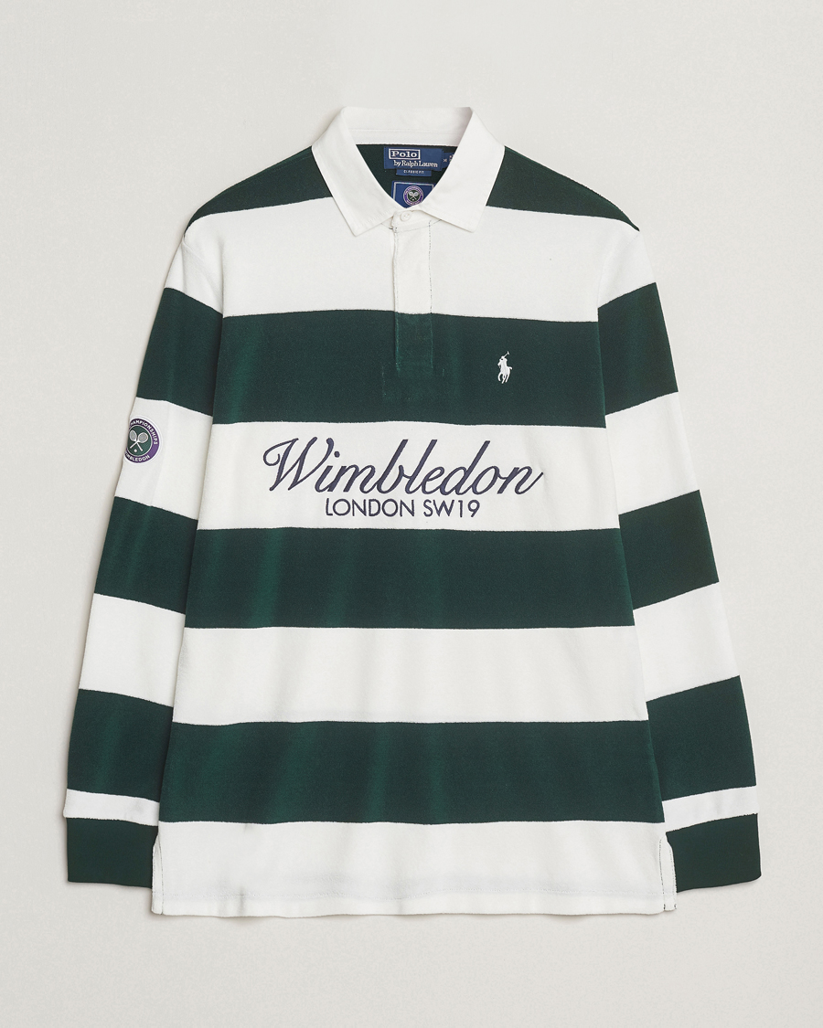 Herre | Trøjer | Polo Ralph Lauren | Wimbledon Rugby Moss Agate/White