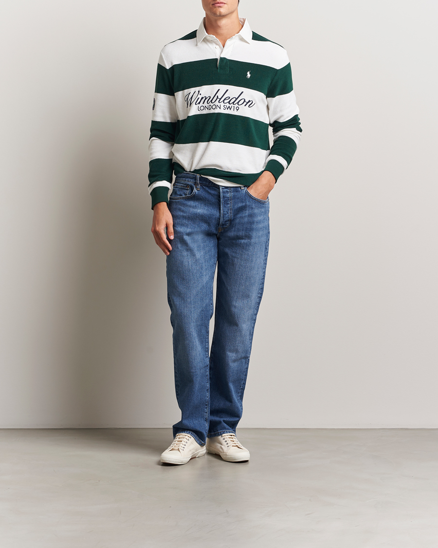 Herre | Trøjer | Polo Ralph Lauren | Wimbledon Rugby Moss Agate/White