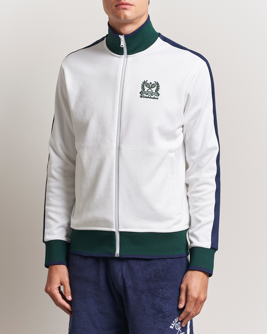 Herre | Trøjer | Polo Ralph Lauren | Wimbledon Full-Zip Ceramic White
