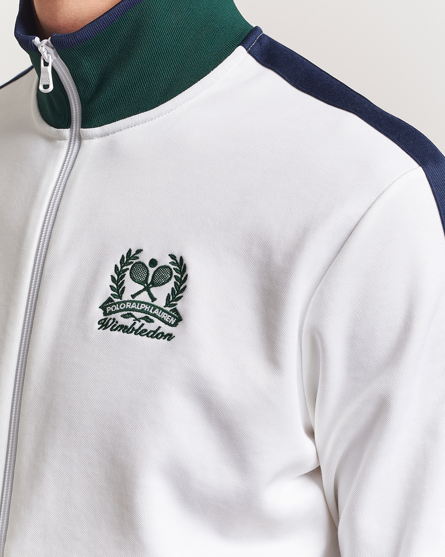 Herre | Trøjer | Polo Ralph Lauren | Wimbledon Full-Zip Ceramic White