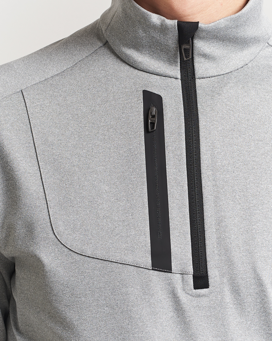 Herre | Trøjer | RLX Ralph Lauren | Luxury Jersey Half Zip Andover Heather