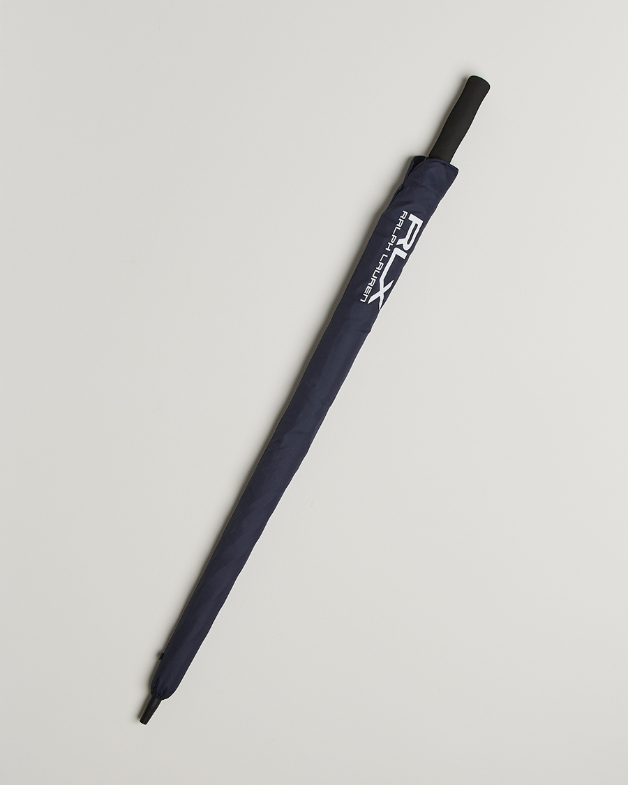 Herre | RLX Ralph Lauren Large Golf Umbrella Navy Multi | RLX Ralph Lauren | Large Golf Umbrella Navy Multi