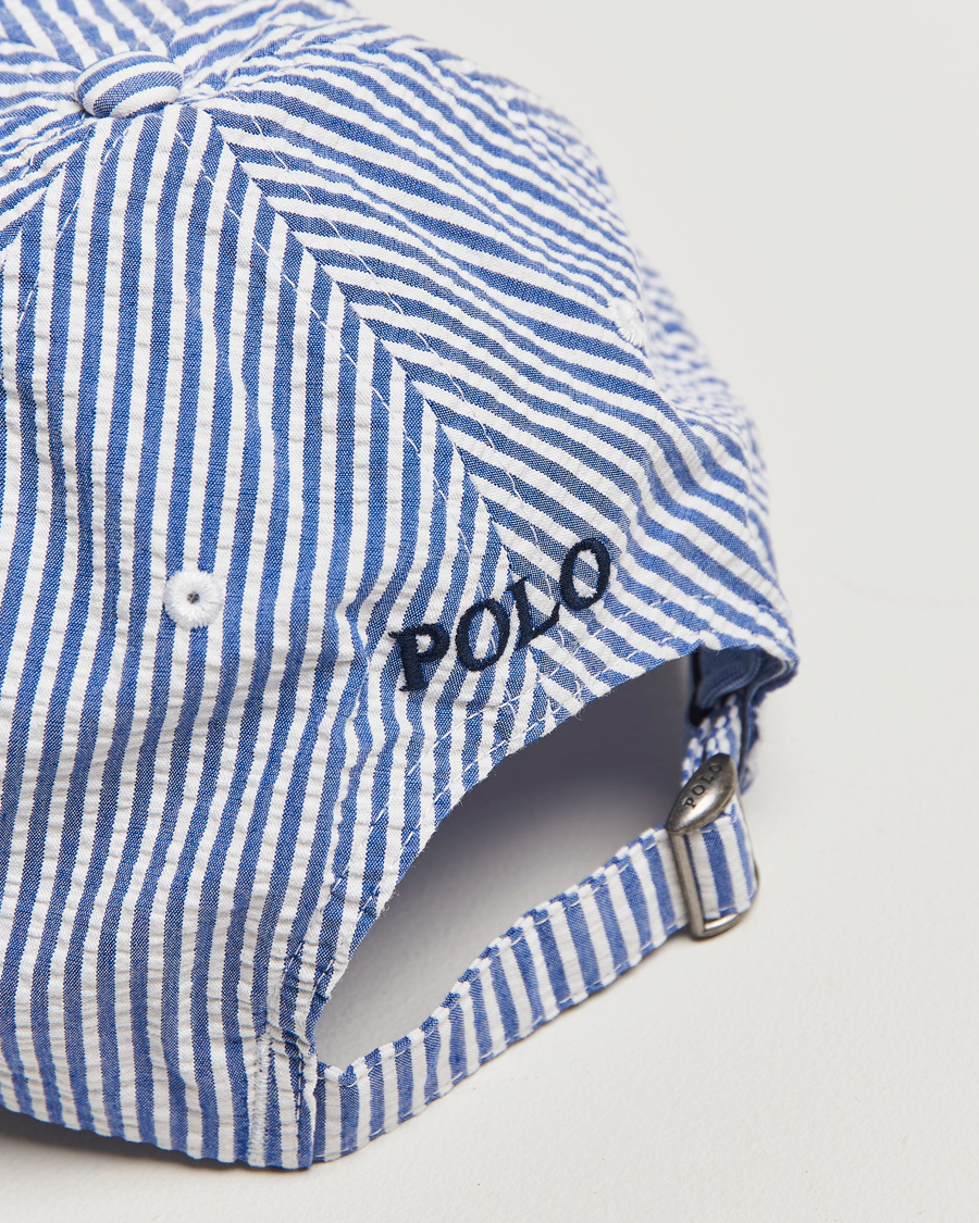 Herre | Hatte & kasketter | Polo Ralph Lauren | Polo Ralph LaurenSeersucker CapCruise Royal