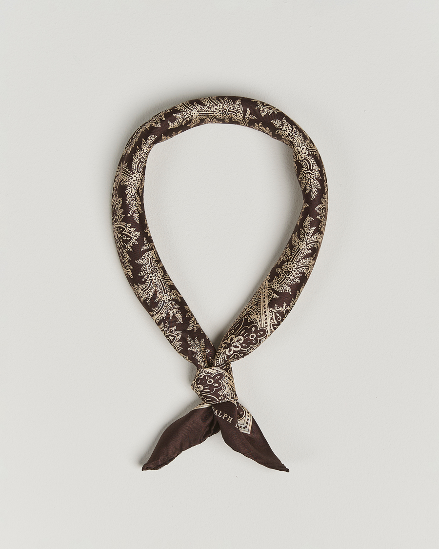 Herre | Polo Ralph Lauren Paisley Bandana Brown | Polo Ralph Lauren | Paisley Bandana Brown