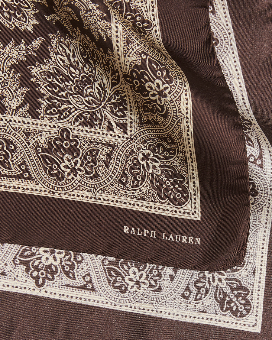 Herre | Polo Ralph Lauren Paisley Bandana Brown | Polo Ralph Lauren | Paisley Bandana Brown