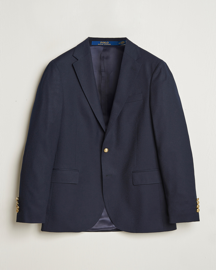 Herre | Blazere & jakker | Polo Ralph Lauren | Wool Garbardine Blazer Navy