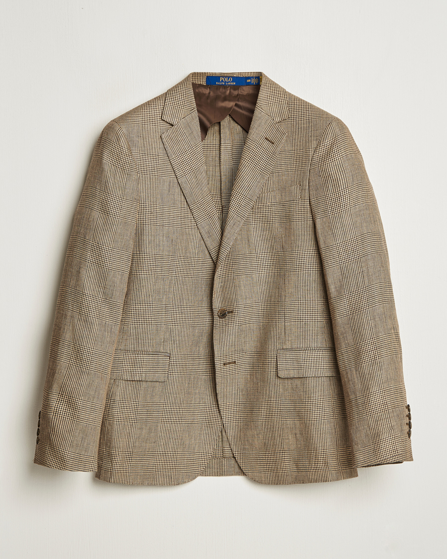 Herre | Blazere & jakker | Polo Ralph Lauren | Glenplaid Sportcoat Tan/Brown