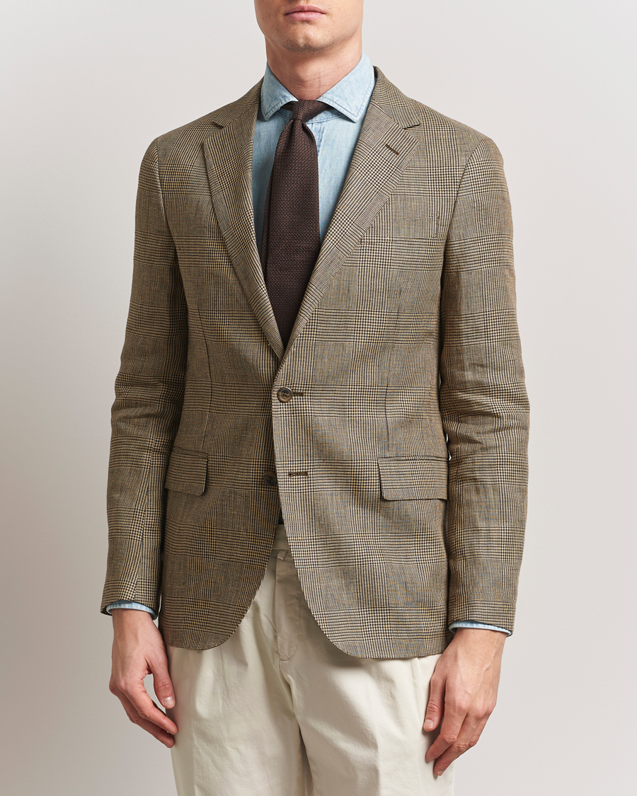 Herre | Blazere & jakker | Polo Ralph Lauren | Glenplaid Sportcoat Tan/Brown