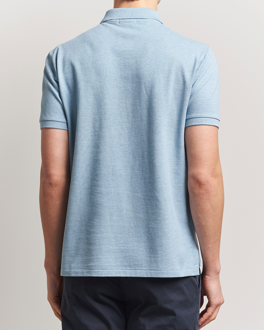Herre | Polotrøjer | Polo Ralph Lauren | Custom Slim Fit Polo Modern Blue Heather