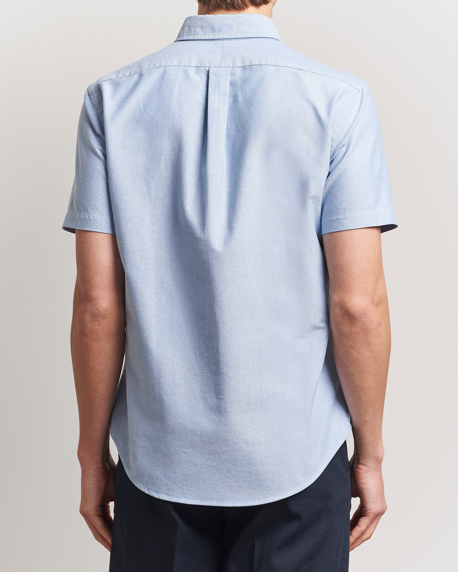 Herre | Skjorter | Polo Ralph Lauren | Short Sleeve Oxford Shirt Blue