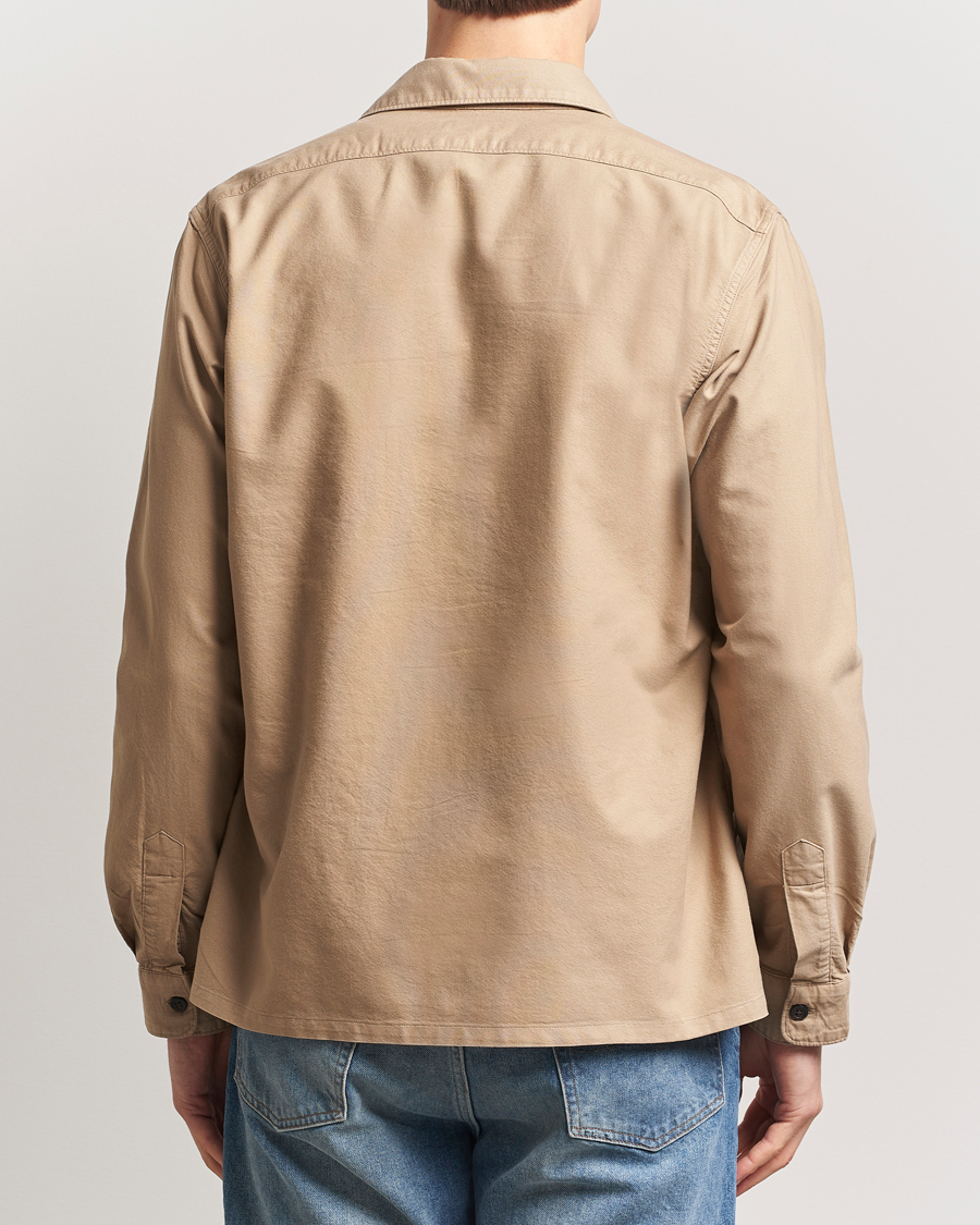 Herre | Skjorter | Polo Ralph Lauren | Full Zip Overshirt Surrey Tan