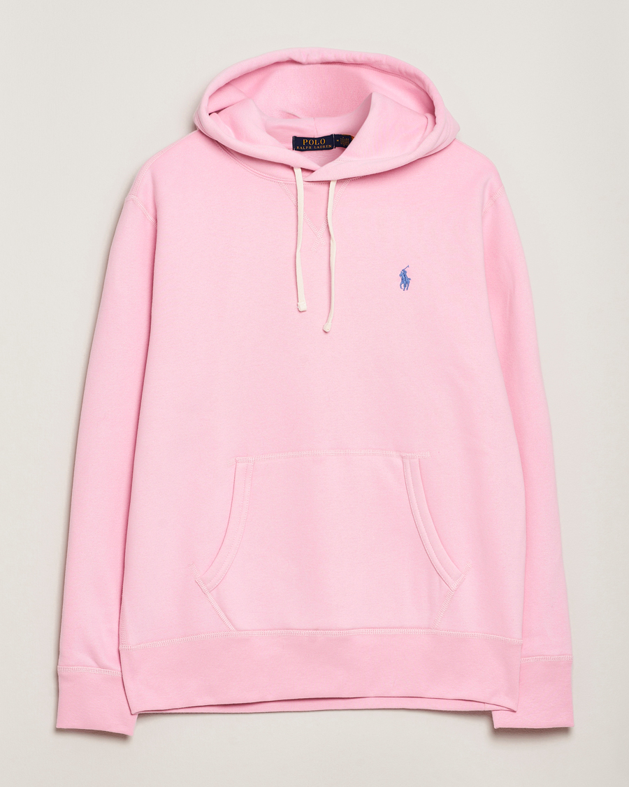 Herre | Trøjer | Polo Ralph Lauren | RL Fleece Hoodie Carmel Pink