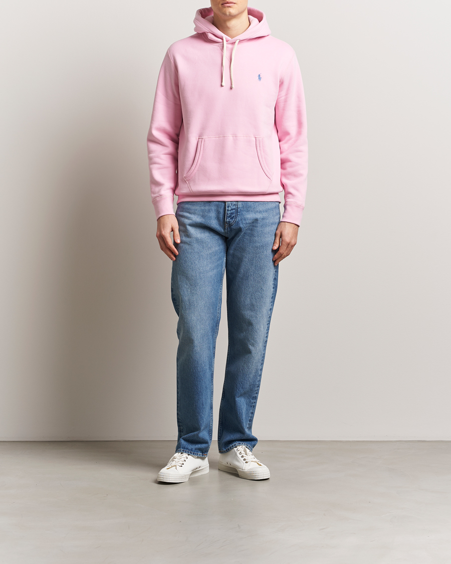 Herre | Trøjer | Polo Ralph Lauren | RL Fleece Hoodie Carmel Pink