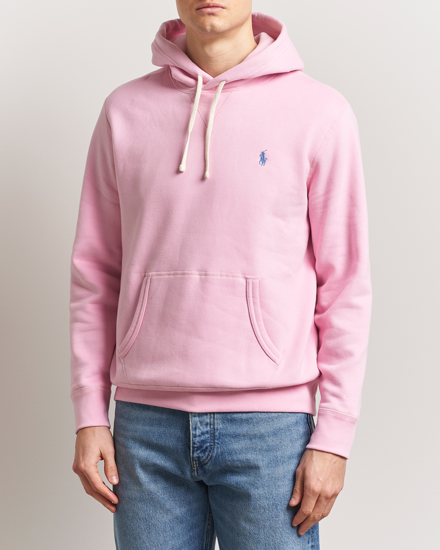 Herre | Trøjer | Polo Ralph Lauren | RL Fleece Hoodie Carmel Pink