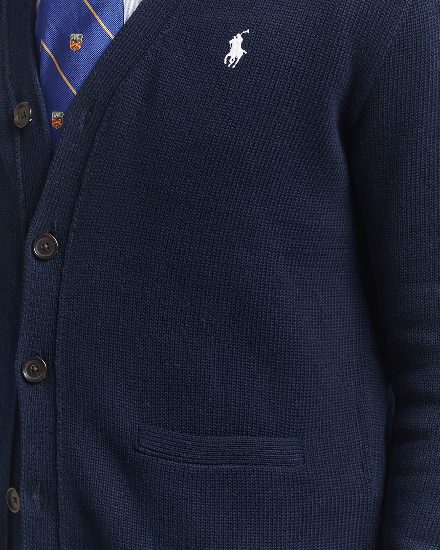 Herre | Trøjer | Polo Ralph Lauren | Cotton Cardigan Hunter Navy