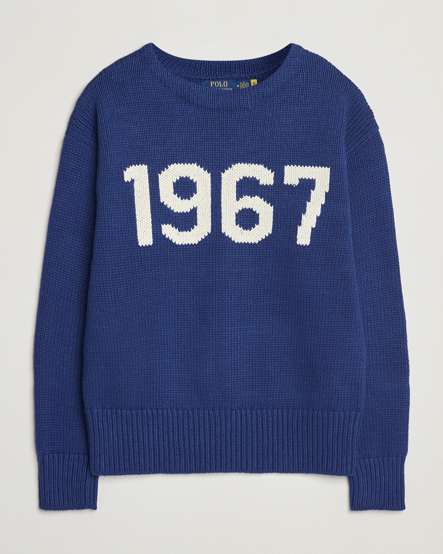Herre | Trøjer | Polo Ralph Lauren | 1967 Knitted Sweater Blue