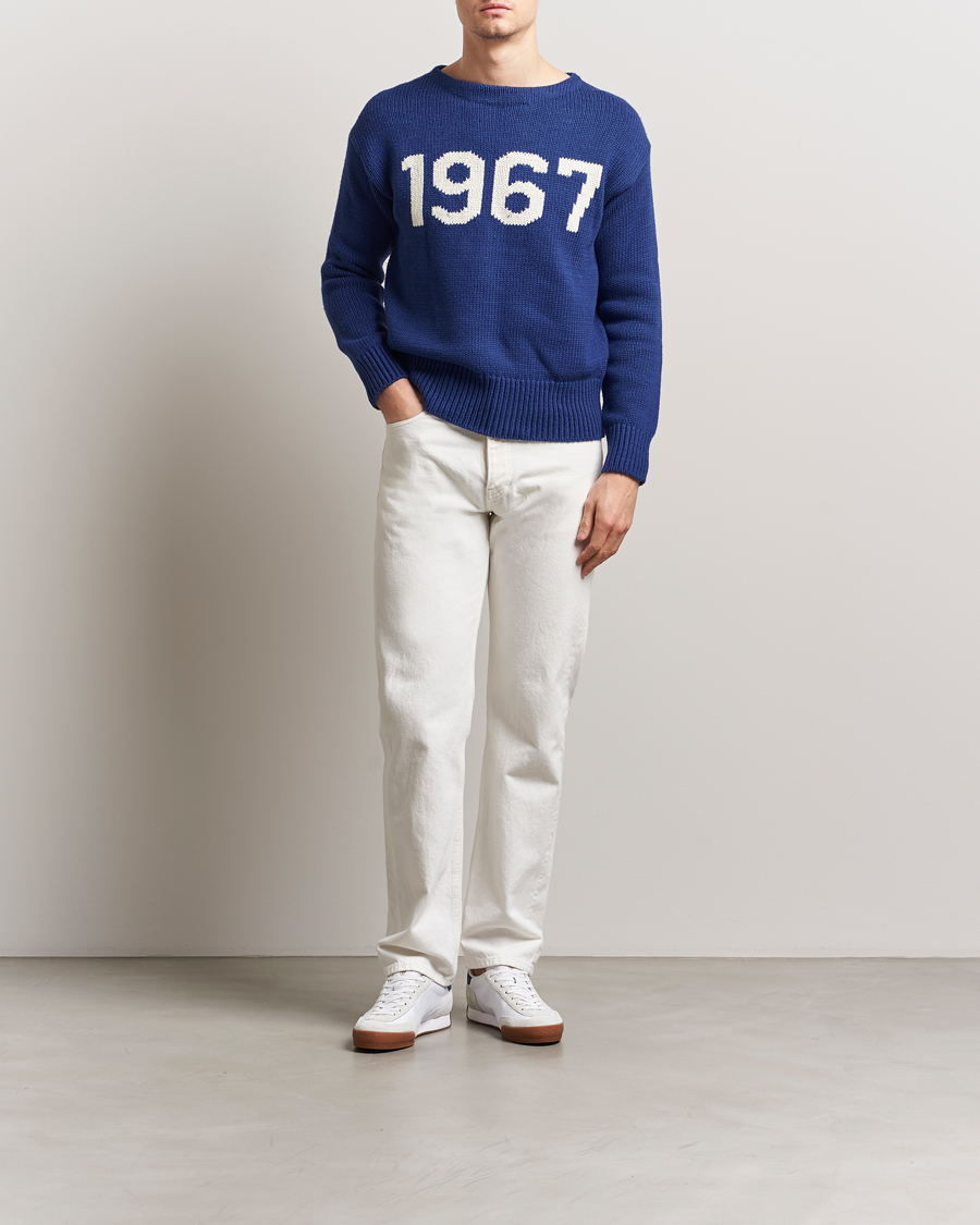 Herre | Trøjer | Polo Ralph Lauren | 1967 Knitted Sweater Blue
