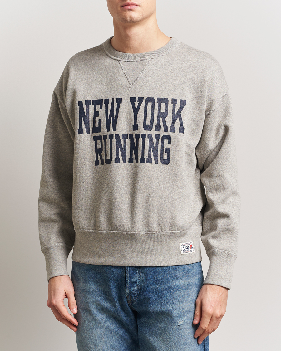 Herre | Trøjer | Polo Ralph Lauren | NYC Running Fleece Sweatshirt Dark Sport Heather