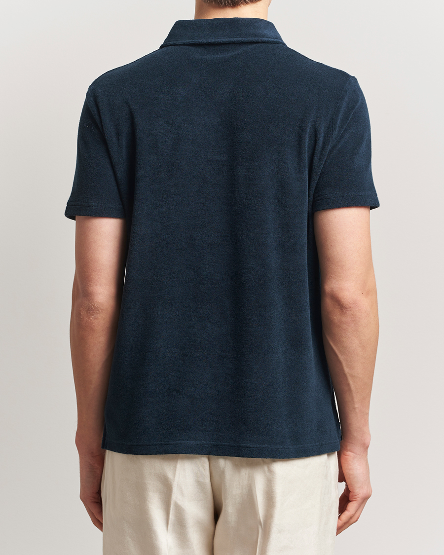 Herre | Polotrøjer | Altea | Terry Cotton Polo Navy