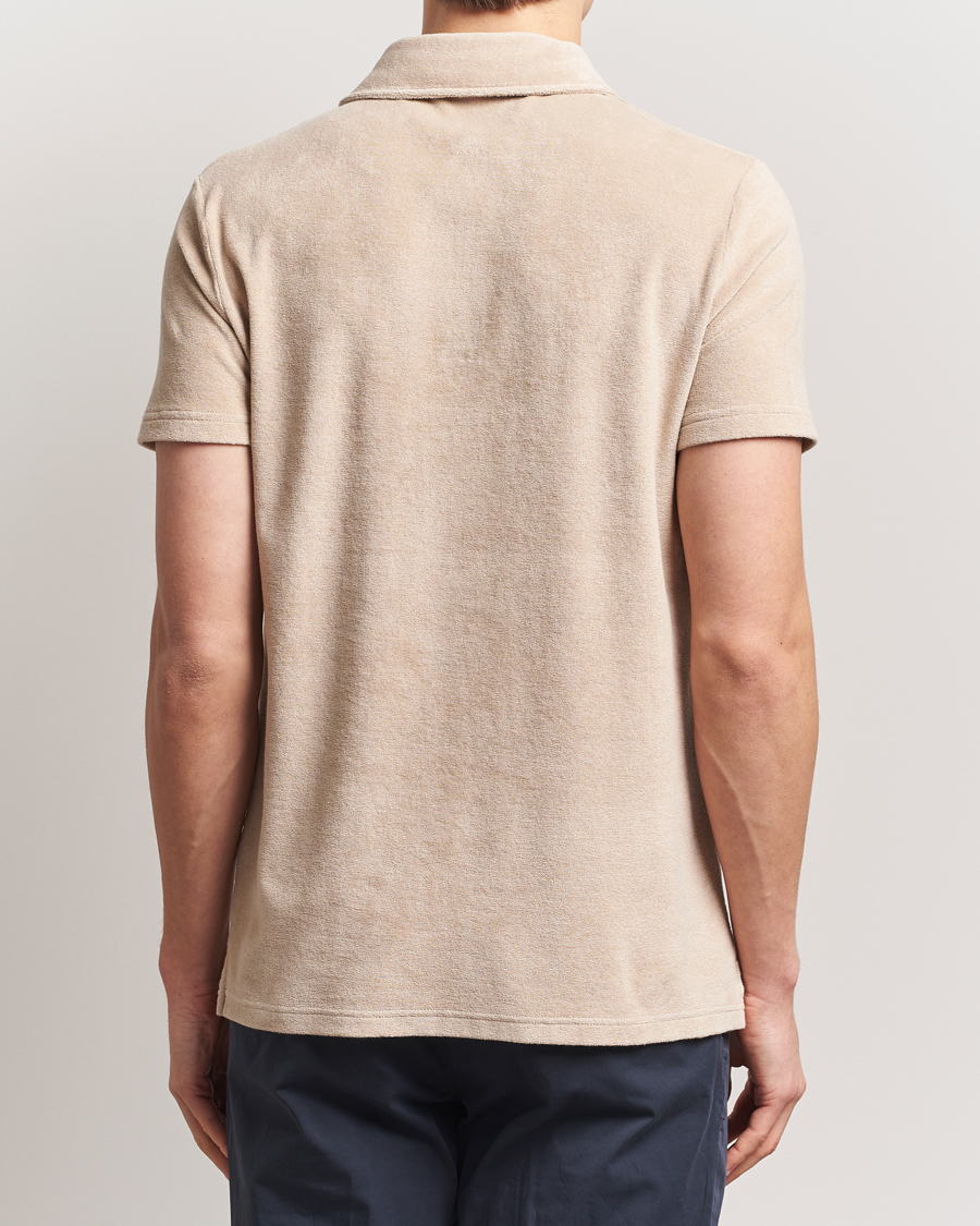 Herre | Polotrøjer | Altea | Terry Cotton Polo Beige