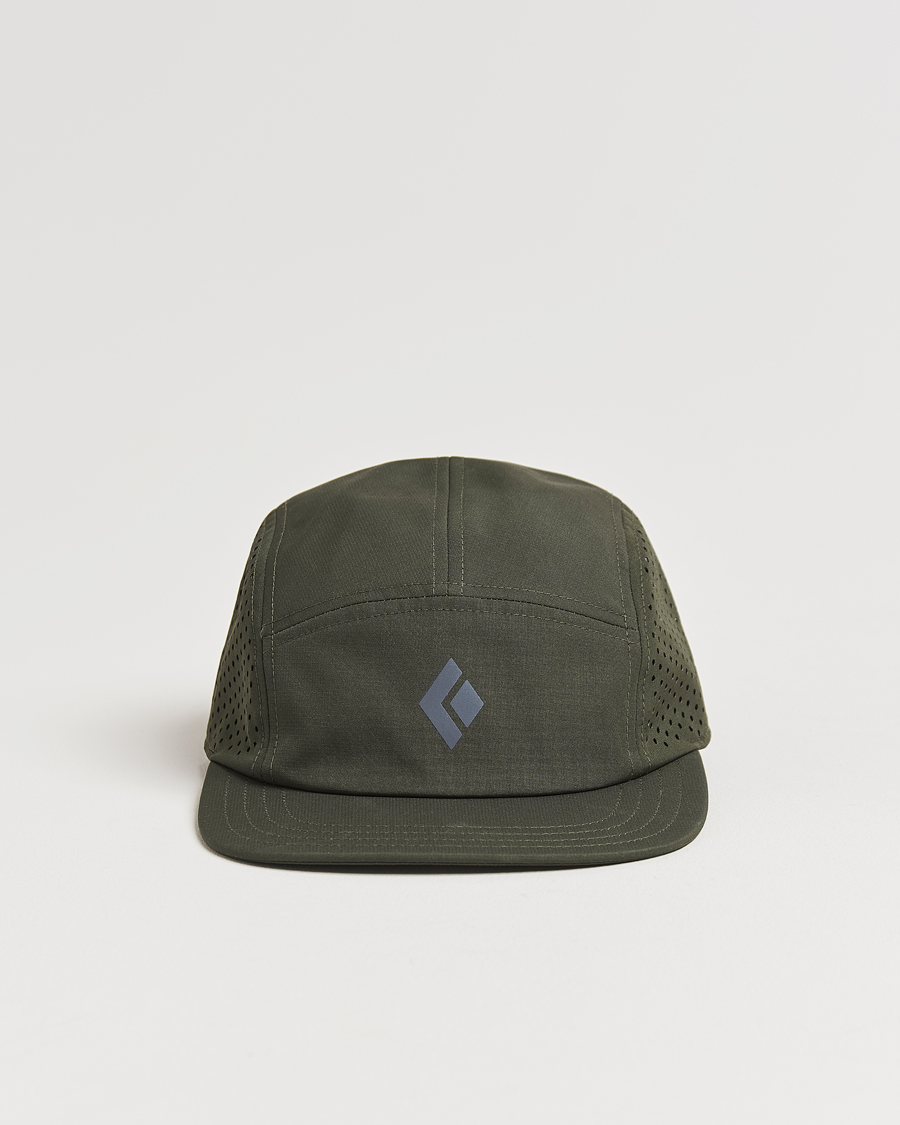 Herre | Black Diamond 5-Panel Cap Black Moss | Black Diamond | 5-Panel Cap Black Moss