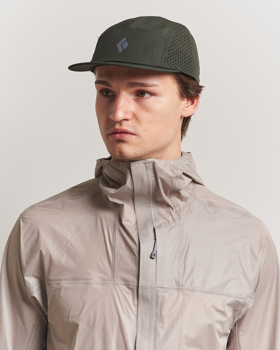 Herre | Black Diamond 5-Panel Cap Black Moss | Black Diamond | 5-Panel Cap Black Moss