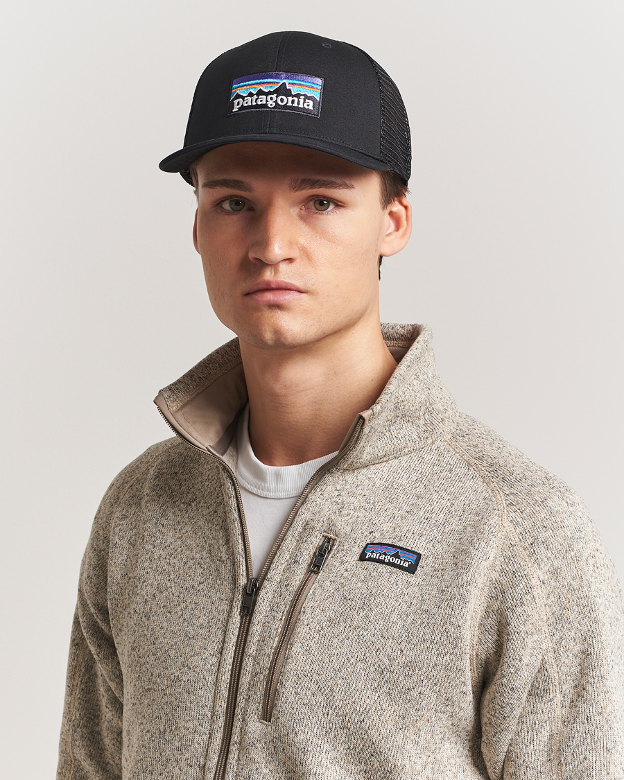 Herre | Hatte & kasketter | Patagonia | PatagoniaP-6 Logo Trucker HatBlack