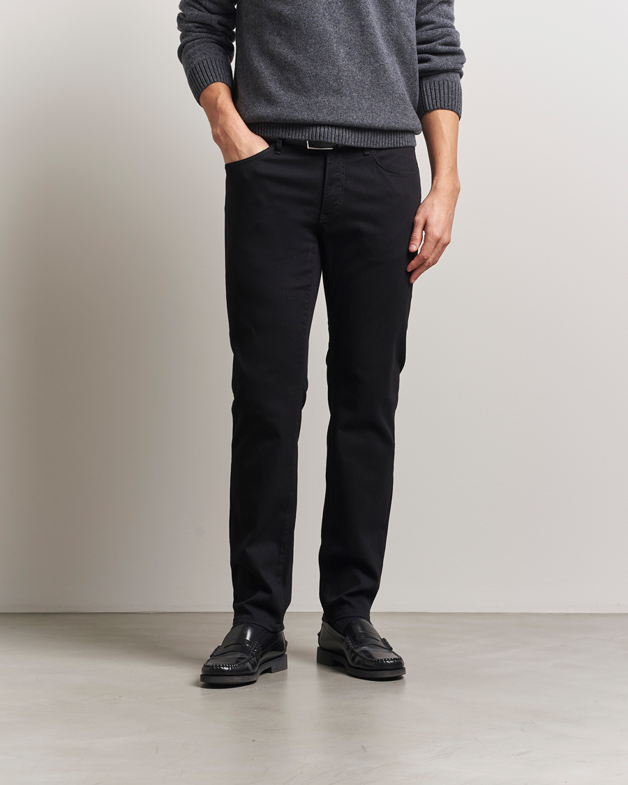 Herre | Jeans | Brax | Chuck Hi-Flex Denim Perma Black